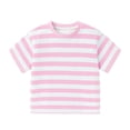thumbnail image 4 of Yammkia Chandails Cool pour Garçons Ados T-Shirts à Manches Courtes Enfants Été Décontracté Col Rond T-Shirts Hauts Mode (Rose, 9-10 Ans), 4 of 4