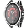 thumbnail image 1 of Screen Protector Case Intended for Samsung Galaxy Watch 5 Pro 45mm Screen Protector Tempered Glass Anti-Scratch for Galaxy Watch 5 Pro Smartwatch [2.5D 9H Hardness] (Silver), 1 of 8