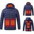 thumbnail image 1 of Outdoor Warm Clothing Heated For Riding Skiing Fishing Charging Via Heated Coat, 1 of 8