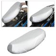 thumbnail image 1 of Motorcycle Seat Cover Motorbikes Waterproof Protector Cover mopeds Motorcycle Mopeds Pad Protector Silver M, 1 of 8