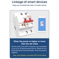 thumbnail image 4 of braveheart Surveillance en Temps Réel pour Économie d'Énergie Intelligente Contrôle Wi-Fi avec Application Tuya Contrôle Intelligent Zigbee Monocanal Intelligent, 4 of 6