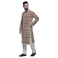 thumbnail image 2 of Atasi Kurta-Pyjama Long en Coton Imprimé pour Hommes, Kurta-Pyjama Décontracté de Designer, Vêtements, 2 of 5