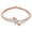 Rose Gold, variant on SIfdSeng Glamorous Women's Bracelets Jewellery Bracelets Bracelets Diamond Fashion Bracelets Beautiful Bracelets Magnet Heart Bracelet for Couples Initial Bracelet Silver Rhinestone Silicone Bracelet