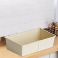 thumbnail image 2 of Telescopic Polypropylene Storage Box - Expandable Cabinet Organizer 18.5x8.27x5.91in for Kitchen Snacks/Cans, （Beige）, 2 of 6