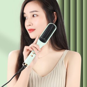 ZZkhGo Curls naturels, Coureur de cheveux, Tour de curling,Lisseur de cheveux negatif sans damage Curls cheveux,Fast chauffage Crimper Wand Curler Dans tous les types de cheveux