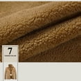 thumbnail image 3 of Qertyioot Hauts pour Hommes Mode Veste Décontractée Extérieur Manches Longues Manteau Chaud, 3 of 5