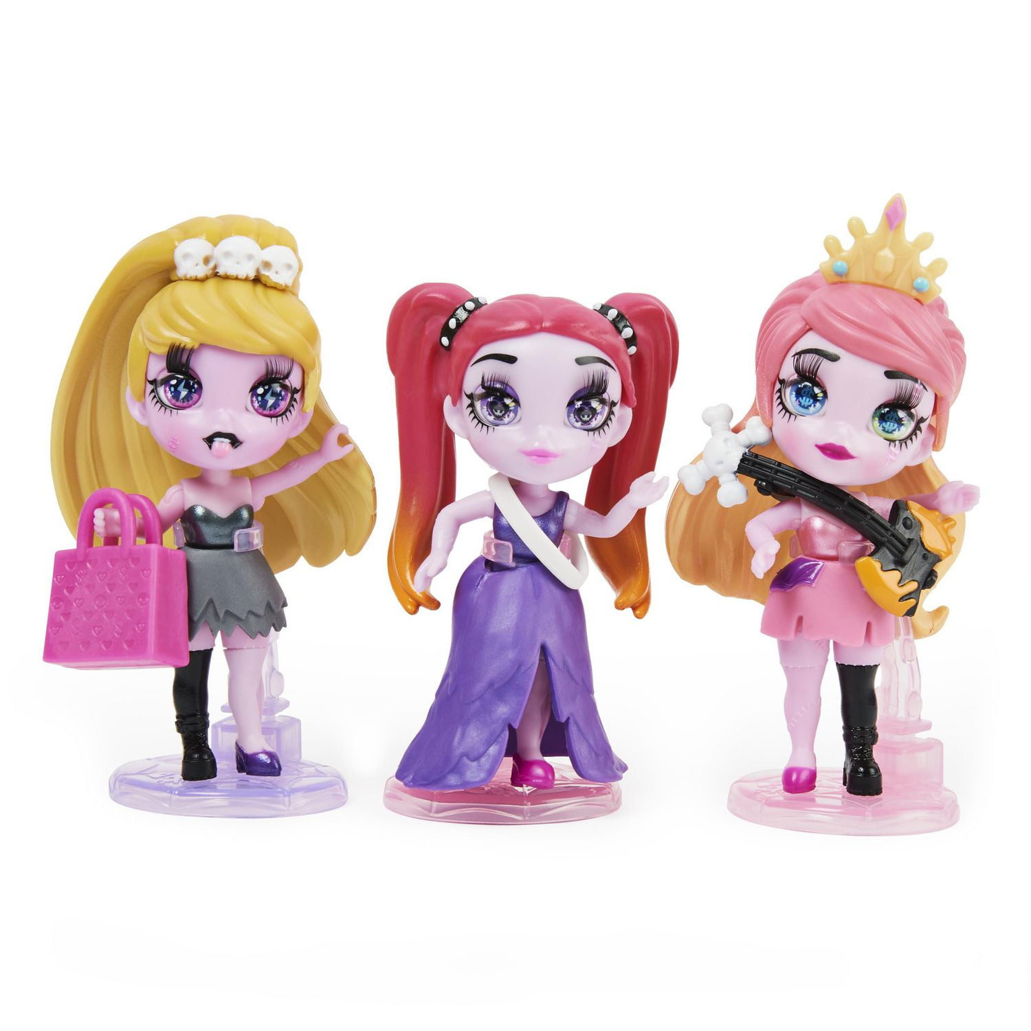 Zombaes Forever, Figurine surprise à collectionner avec accessoires pour poupées et cercueil (les styles peuvent varier), 8,9 cm, jouets pour filles à partir de 4 ans