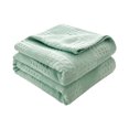 thumbnail image 2 of Meitianfacai Cotton Hollow Blanket Cotton Plain Towel Blanket Summer Cover Blanket Nap Blanket Summer Cool Blanket, 2 of 8