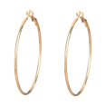 thumbnail image 1 of 1 Paire de Boucles d'Oreilles Créoles Bijoux pour Femmes Style Simple Exquis Pendentifs Oreilles Rondes Gouttes d'Oreilles Accessoire de Mode Décors d'Oreilles pour Déco Doré 5 cm, 1 of 8