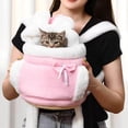 thumbnail image 5 of Hearth & Gear Pet Bag Cat Bag Double Pocket Cat Front Pack Carry Bag For Warm Pet Bag Travel For Dogs And Cats Backpack Expandable Pet Backpack Approved Bunny Stroller for Rabbits Dog Crate Large Dog, 5 of 5