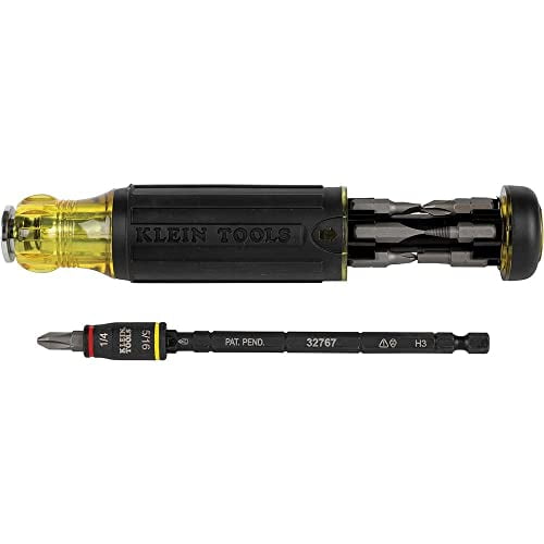 14 in 1 HVAC Adjustable Length Impact Screwdriver Flip Sock