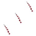thumbnail image 2 of tamizeot Sac Filet Sport Cerceau en Filet Rangement Audacieux Sacs de Transport Multi-Sports pour Basketball Soccer Soccer Support Rouge+blanc 3Ensemble, 2 of 6