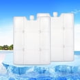 thumbnail image 1 of 2Pcs Ice Pack For Lunch Box - Reusable, Long Lasting, Cold Freezer Packs For Coolers, Beach Bags, Large Lunch Bags & Tote-s To Keep Food Fresh, 1 of 1