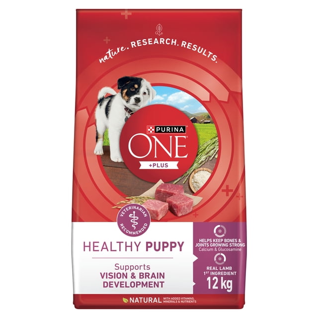 Purina ONE SmartBlend Formule pour Chiot en Santé à l'Agneau, Nourriture Sèche pour Chien 1.81kg