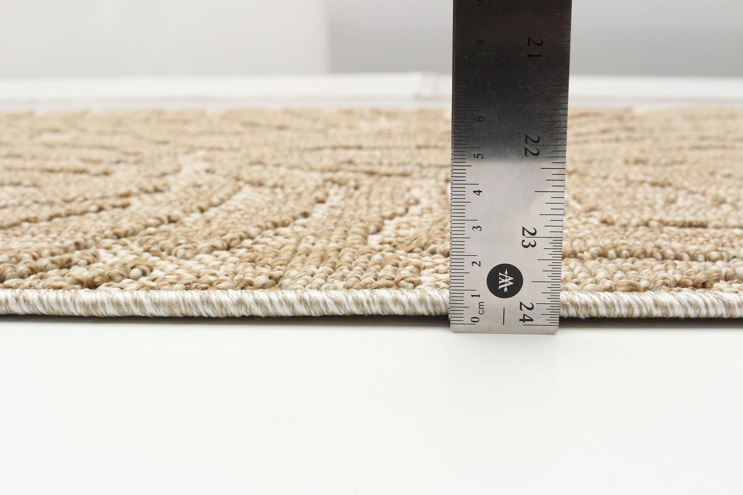 ECARPET Jute Style Area Rug for Bedroom, Living Room