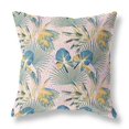 thumbnail image 1 of HomeRoots 414272 16 Pouces Tropical Intérieur & Extérieur Jeter Oreiller & 44; Multi Couleur, 1 of 1