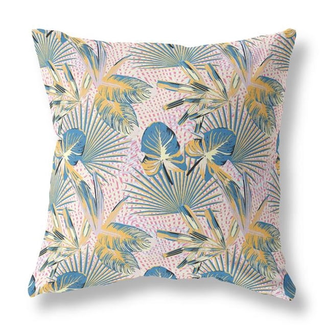 HomeRoots 414272 16 Pouces Tropical Intérieur & Extérieur Jeter Oreiller & 44; Multi Couleur