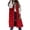 Red, variant on Meichang Women's Long Down Vest Sleeveless Hooded Jacket Plus Size Winter Warm Slim Zipper Coats Outdoor Puffer Quilted Vest