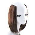 thumbnail image 1 of TopLLC Wigs 1Pc 2 Clip In Hair Extensions Straight Girl Wig Hair wig, 1 of 3