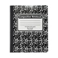 thumbnail image 1 of ZZHZGZ Canada Clearance Sale Composition Notebooks Composition Notebook Wide Ruled Notebook with Double Sheets 200 Pages (100 Sheets) Binding Cover Back To School Supplies Assorted Colors, 1 of 3