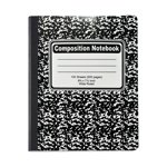 Composition Notebooks Composition Notebook à large règle avec doubles feuilles 200 Pages (100 Cahiers de notes du Collège Math Spiral Couverture rigide Spiral Wide Ruled Journal 365 Pages Sujets recyclés linéaires