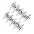 thumbnail image 2 of 10 Pcs Boutons de Guitare Style Schaller Champignons (Argent), 2 of 4