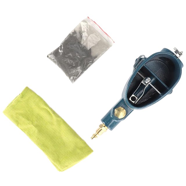 Baohd 90psi 1/4"" Pneumatic Spark Plug Cleaners Deposit Removal Air Sander Blaster Device Sand Blasting Tool Maintenance