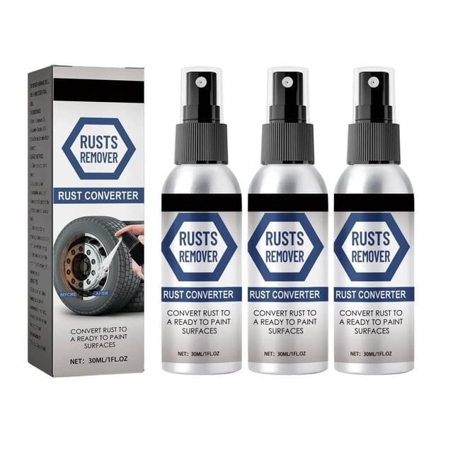 AHMT Powerful Rust Removal for Metal, Stainless Steel Rust Remover,Multipurpose Rust Remover Spray for Metal, Dissolves Rust Particles, Stainless Steel Appliance Cleaner(C)