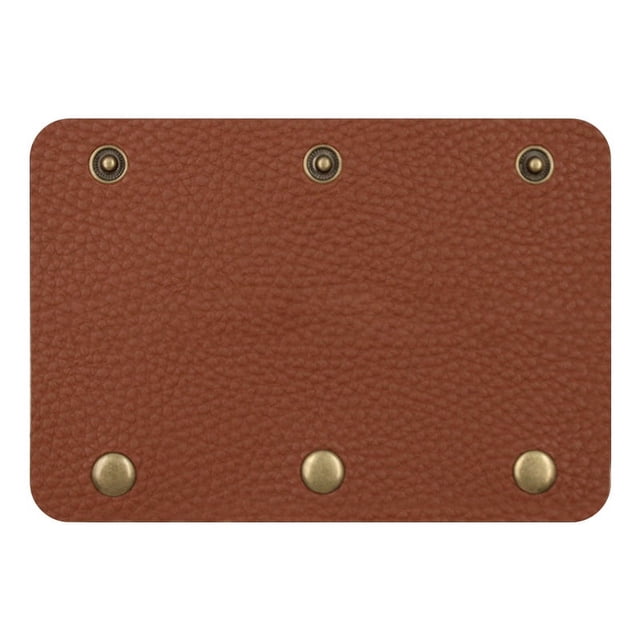 Anti-grip Leather Handle Simple Detachable Bag Handle Leather Handle Box Pull Rod Grip Anti-grip Leather Case brown