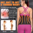 thumbnail image 4 of Gaine Amincissante pour Femmes, Corset Serre-Taille en Latex, Gaine de Compression pour la Taille, Shapewear, 4 of 7