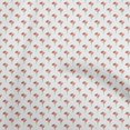 thumbnail image 1 of oneOone Velvet Red Fabric Floral Sewing Craft Projects Fabric Prints By Yard 58 Inch Wide, 1 of 5