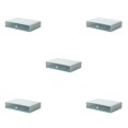 thumbnail image 1 of fastboy Neat And Tidy Storage Box - plify Life With Organized Storage Multilayer Stackable Desk Organizer blue 1 drawer 5Set, 1 of 6