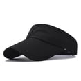 thumbnail image 1 of Adult Casual Fashion Solid Adjustable Outdoor Sunshade Breathable Visors Hat, 1 of 4