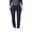 Blue, variant on FYEGRE Baggy Bootcut Jeans Men's Winter Outdoor Fashionable Slim Fit Velvet Textured Denim Pants for Cold Weather Comfort and Style Blue 36