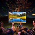 thumbnail image 4 of Dvkptbk Projection Curtains Projector Screen Movie Projector Screen 16:9 Foldable and Portable Anticrease Indoor Outdoor Projection Double Sided Video Projector Screen for Home, Party,Camp, 4 of 7