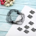 thumbnail image 4 of LAICAIW Hair Net, 20pcs Hairnet Hair Nets Food Service Kitchen Invisible Elastic Edge Mesh Hairnets For Stewardess Ballet Dancer Women's Girls' Bun Black, 4 of 7