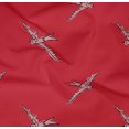 thumbnail image 4 of oneOone Organic Cotton Poplin Twill Fabric Bird Block Print Fabric By Yard 42 Inch Wide, 4 of 4