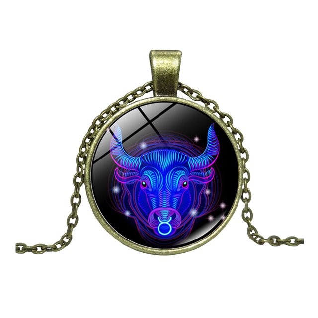 Jusqu'à 65 % de Rabais sur les Colliers SMihono pour Femmes Mode Colorée Collier Design Zodiaque Douze Constellations pour Hommes et Femmes