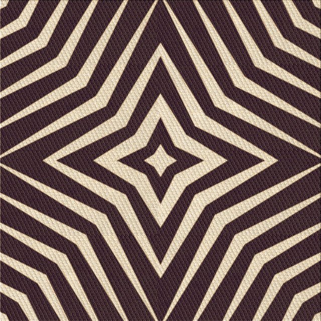 Ahgly Company Tapis d'Aire Intérieur Lavable à la Machine, Carré, Transitionnel, Beige Clair Français Brun, 4 Pieds Carré