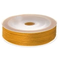 thumbnail image 1 of Unique Bargains Twisted Nylon Twine Thread Beading Cord 1.5mm 20M/65 Feet Extra Strong Braided Nylon String, Golden, 1 of 6