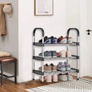 Amzcrzy Shoe Rack for Entryway, Shoe Organizer, Simples Shoe Rack Galvanized Steel Pipe Household Door Shoe Storage Rack Multi Layer Space Saving Rental Room With Simples Shoe Cabinet shoe rack