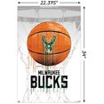 thumbnail image 2 of NBA Milwaukee Bucks - Ballon goutte à goutte 20, 2 of 4