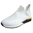 thumbnail image 1 of Kcodviy Femmes Extérieur Maille Uni Protège-Espadrilles Air 1 Femmes Couleur Chaussures de Sport Course Espadrille Femmes Chaussures Taille 13 Chaussures Respirantes Espadrilles, 1 of 1