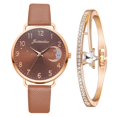 thumbnail image 2 of Sleek Minimalist Fashion With Strap Dial Womens Quartz Watch Gift Watch, 2 of 9