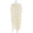 thumbnail image 2 of Women's Adaptive Flannel Backwrap Gown (3XL, Happy & Fun Prints - 08), 2 of 2