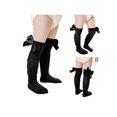 thumbnail image 3 of FOCUSNORM Baby Girls Cute Knee High Socks Cable Knit Cotton Socks with Bow, 3 of 9