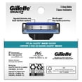 thumbnail image 3 of Gillette Mach3 Razor Blade Refills Razor Cartridges, Razor Refills for Men With Lubrication Strip, 3-Blade Razor Blades for Close Shave 5ct, 3 of 9