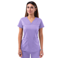 thumbnail image 1 of Adar Pro Scrubs For Women - Sweetheart V-Neck Scrub Top, 1 of 7