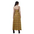 thumbnail image 4 of Moomaya Robes de Cocktail Sans Manches pour Femmes Robe Imprimée en Rayonne Grande Taille, 4 of 4