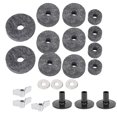 thumbnail image 3 of Écrous de Tambour Antidérapants, Kit de 21 Pcs en Feutre Durable, Accessoires pour Instruments de Musique, Protection, Maison, 3 of 8